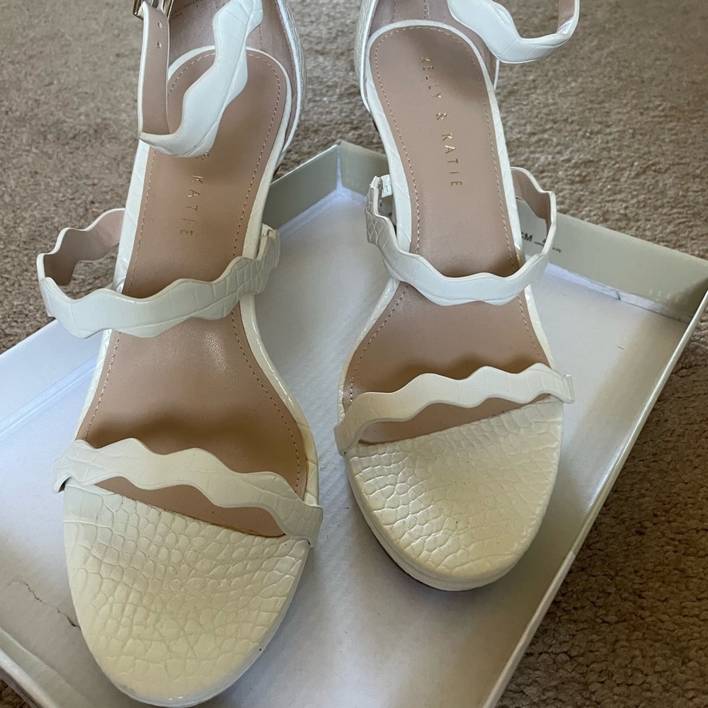White heels